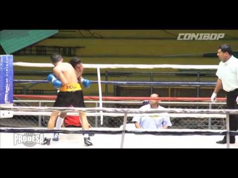 Pelea Cristofer Rosales vs Jose Aguilar - CONIBOP