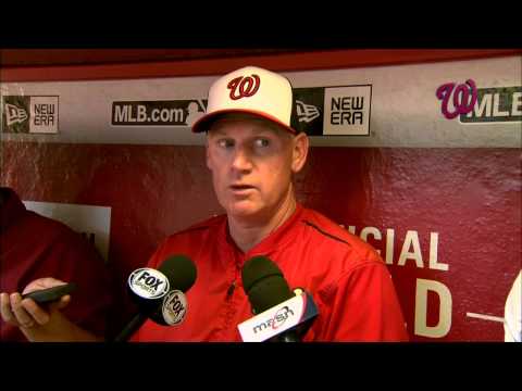 Matt Williams says Bryce Harper is finding himself at the plate