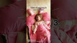 Which sleeping bag is your favorite? #shorts