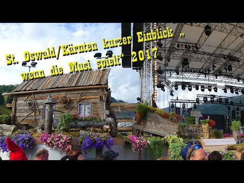 ab nach St. Oswald/Kärnten zum Sommer Open Air - wenn die Musi spielt 2017