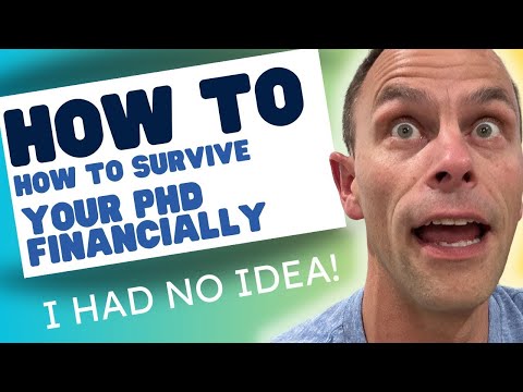 MASTER Financial Planning During Your PhD / Doctorate: Financing Your PhD Video