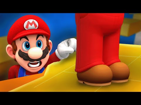 Mario Hide n Seek but we use NEW Spots