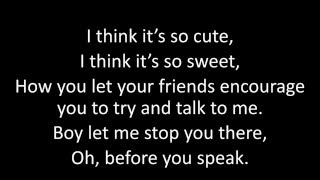 Meghan Trainor - No (Angelika Vee Cover) ║ The Lyrics