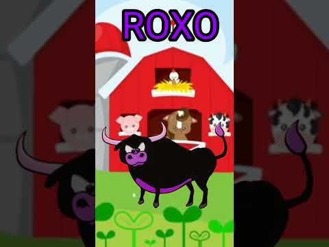 Boi da cara preta colorido #shorts