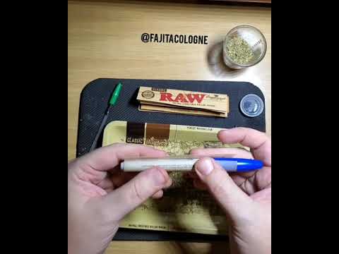 How to Roll a Joint with a Pen or Sharpie