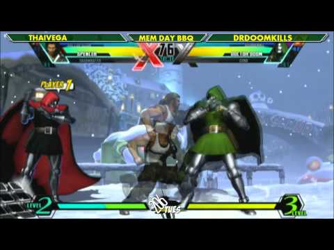 206 Tuesdays #7 - UMvC3 - DrDoomKills vs Thaivega
