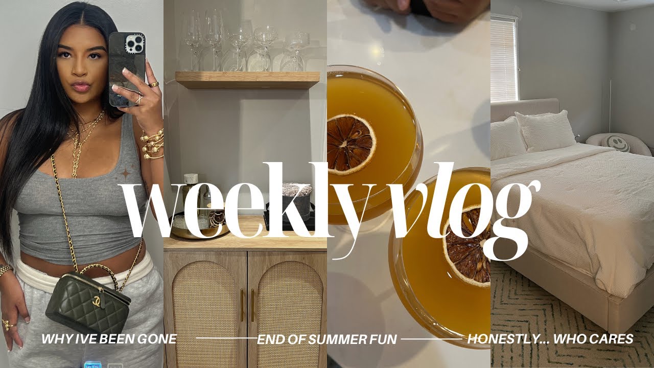 WEEKLY VLOG | WE OFFICIALLY MOVED! + AMAZON HOME HAUL + BAR CORNER + ADULTING + LIFE BALANCE + MORE