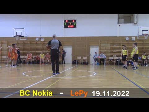 BC Nokia - LePy 19.11. 2022