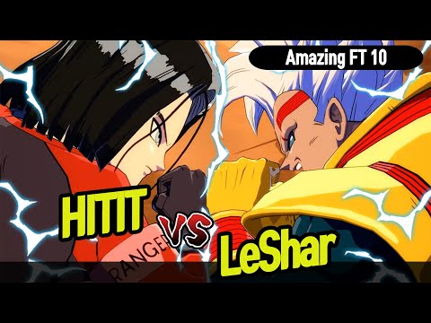 【DBFZ】 Amazing FT10!! LeShar vs HITIT 【DBFZ Pro Replays】