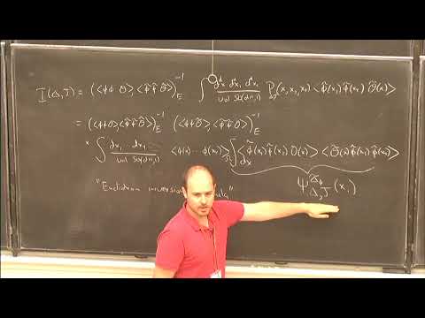 2018 Bootstrap School - David Simmons-Duffin: Analytic Bootstrap Methods, Lecture 3