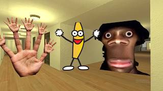 MY NAMES AUUGHH VS BANANA HAND 3 #nextbots_#gmodluaghhub TTT LIMINAL HOTEL