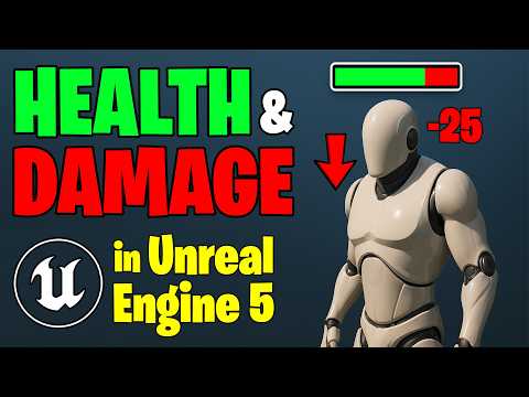 How To Create a Health and Damage System With a Health Bar in Unreal Engine 5