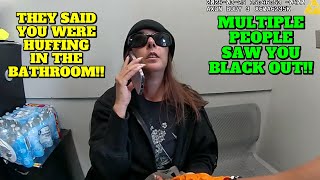 Huffing in the Bathroom Leads to Trespass from Walmart - Largo, Florida - March 25, 2024