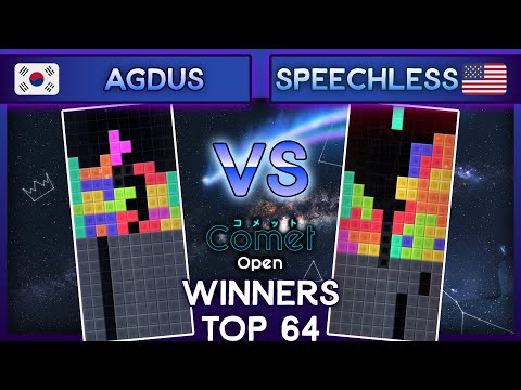 VTT Comet Open - Agdus Vs. Speechless - Winners Top 64 TETR.IO Tournament
