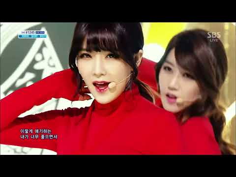 140126 레인보우 블랙 Rainbow Blaxx Cha Cha @인기가요 Inkigayo