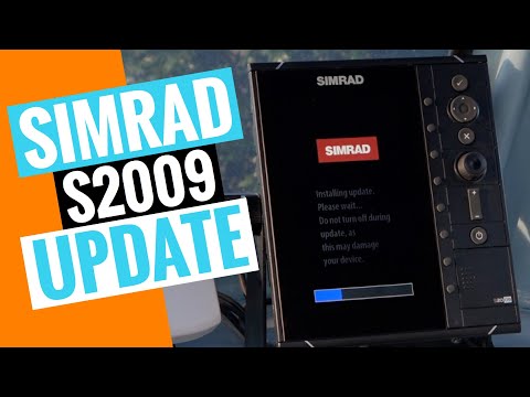 HOW TO UPDATE A SIMRAD S2009