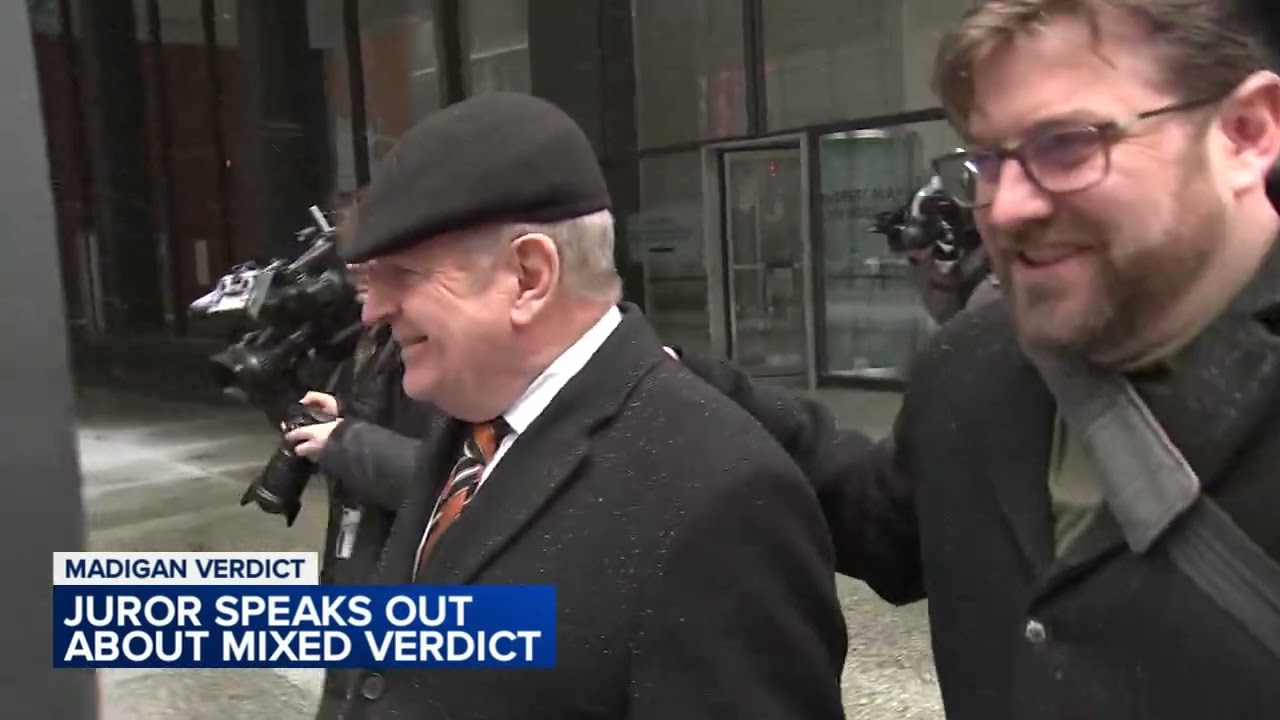 Juror speaks out on why Madigan found guilty in partial verdict