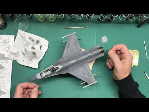 Tamiya 148 F 16CJ Fighting Falcon Part 4 Final