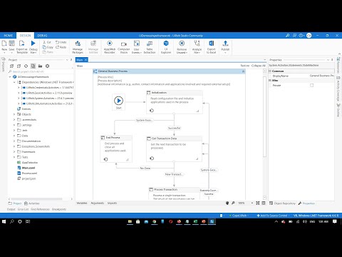REFramework Realtime Project using Queue | UiDemo App