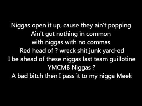Tyga - Rack City (Remix)  feat. Wale, Fabolous, Meek Mill, Young Jeezy & T.I. (Lyrics)