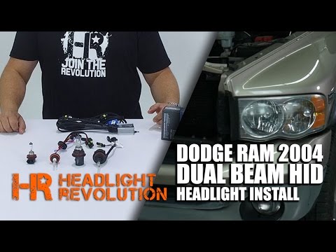 2004 Dodge RAM Dual Beam HID Install | Headlight Revolution