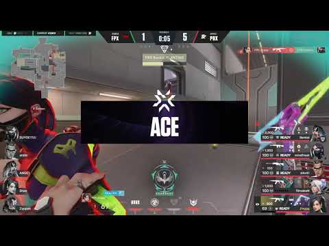 PRX Jingg Ace vs FPX in VCT Grand Final