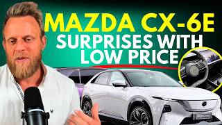 Mazda Just Shocked Everyone! The $53k ($27K USD) CX-6e Undercuts Tesla & BYD