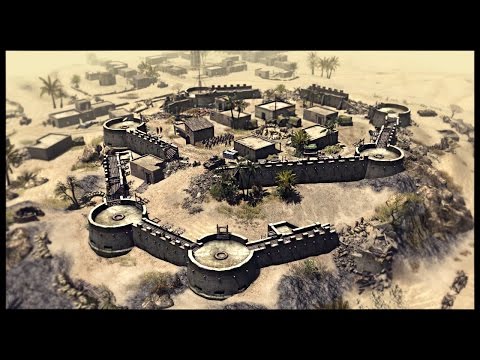 Epic ANZAC Fort Defense - Battle of Tobruk | Men of War Assault Squad 2 Mod Gameplay