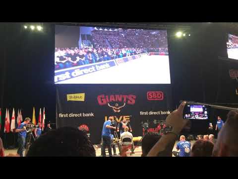 Europe‘s Strongest Man 2018 - Log Lift 213kg - Thor