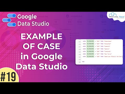 Introduction to Google Data Studio Google Data Studio Part 1 WsCube Tech