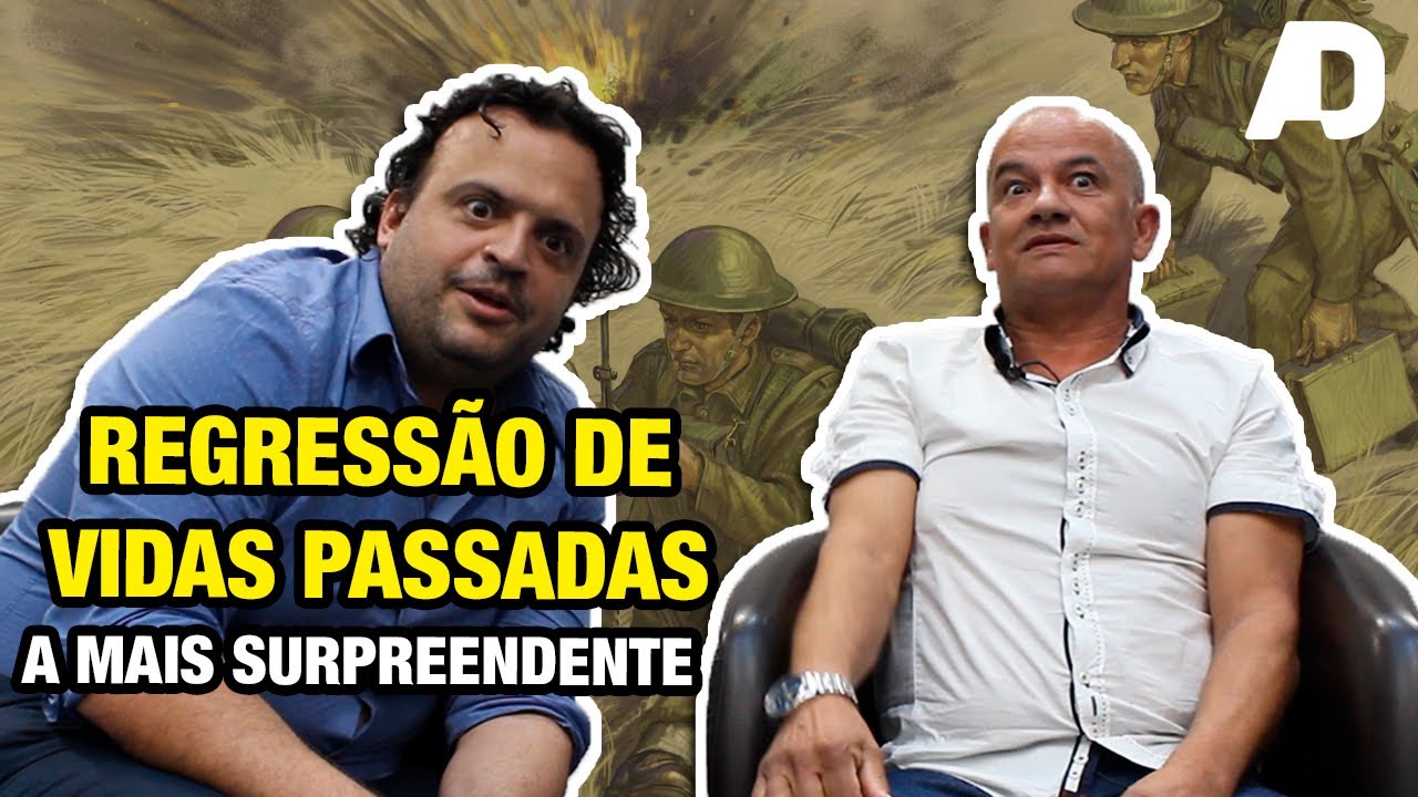Ele voltou a UMA GUERRA MUITO FAMOSA nessa Regressão de Vidas Passadas com hipnose