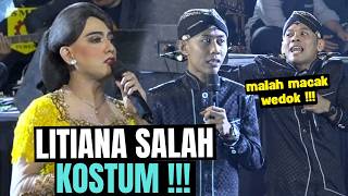 Download lagu Cak Percil Cs👍Lucu Litiana Salah Kostum !! Wayahe Ngaji Malah Macak Wedok | Turen Malang mp3