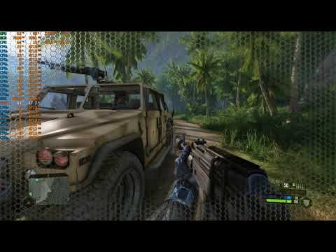 Crysis Remastered 1440p DLSS 2.3.5 RTX ON/OFF i9 10900f RTX 3060TI