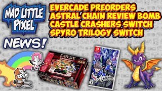 Astral Chain Review Bombed, Spyro Switch Download Required & Castle Crashers Comes To Switch!