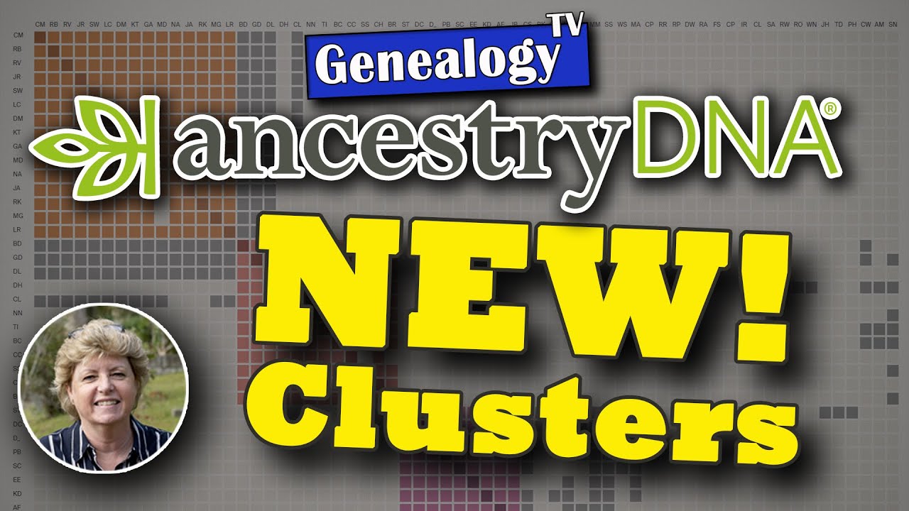 Ancestry's NEW DNA Matches by Cluster