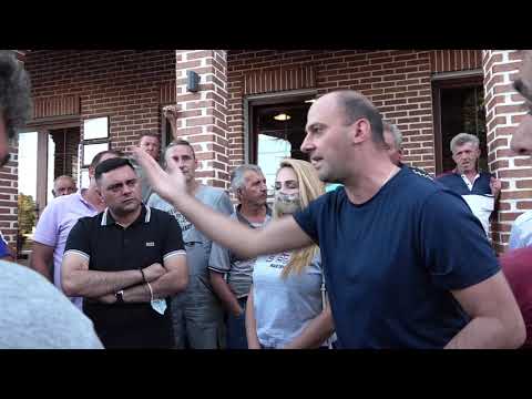 Протест на лозарите пред вв „Тиквеш“ 11.09.2021