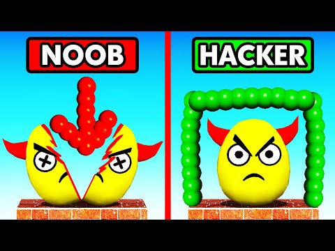 NOOB vs HACKER DRAW TO SMASH