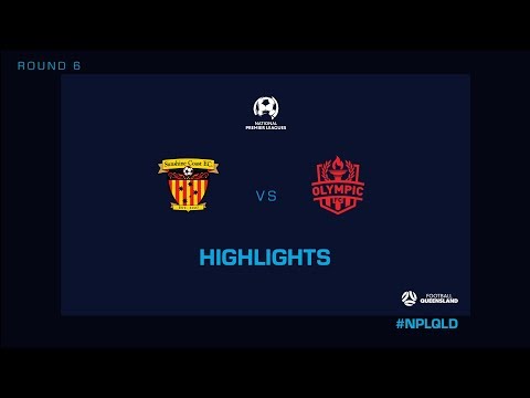 NPL R6 - Sunshine Coast FC vs. Olympic FC Highlights