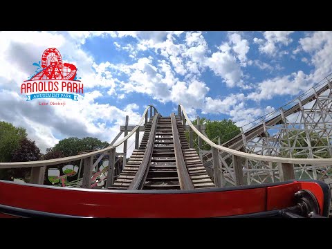On-ride point of view of Legend