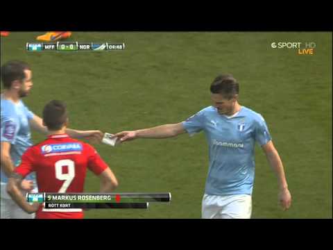 Rosenberg får rött kort direkt - TV4 Sport