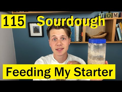 115: How I feed my Sourdough Starter, and when is it ready to use? - Bake with Jack