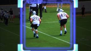 Carolina Panthers 45-degree downhill break: Defensive backs