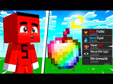 SAMET'in ÖZEL ELMALARI VAR !! - Minecraft