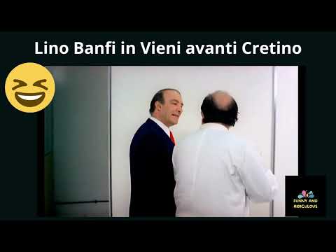 Lino Banfi in Vieni avanti Cretino