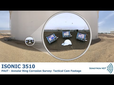 ISONIC 3510 / PAUT / Corrosion Survey - Annular Ring / Tactical Cam Footage logo
