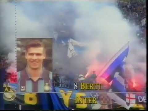 Inter-Sampdoria 0-2 1990-91 -Bianchi,Vialli-Pagliuca para rigore Matthaus -SINTESI -5 maggio 1991-EN
