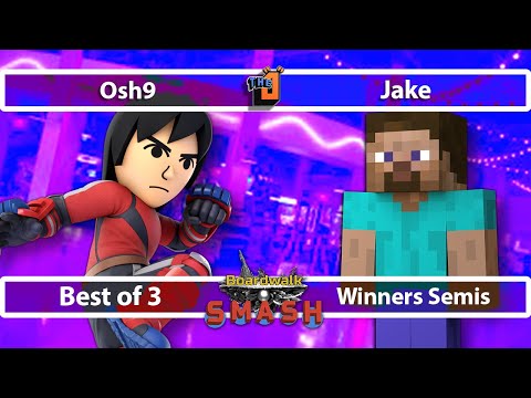 BWS 66 Winners Semis - Osh9 (Mii Brawler) vs Jake (Steve) - CFL SSBU