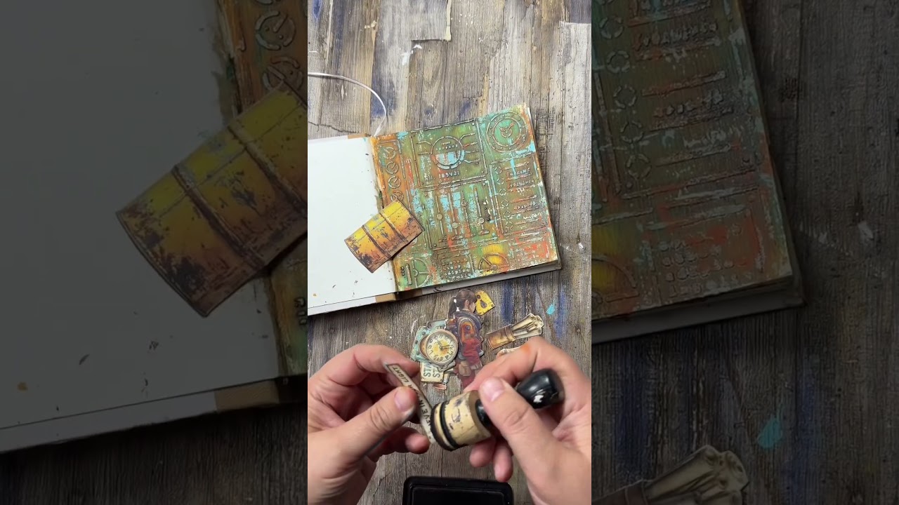 A New Beginning Journal Page TUTORIAL by @CristinaRadovanPineda