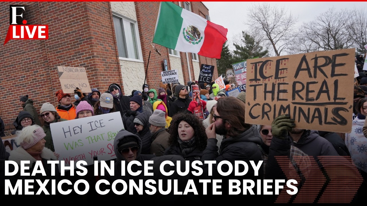 LIVE: Mexico Consulate Speaks on Deaths of Nationals in ICE Custody | Anti ICE Protests