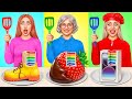 Me Vs Grandma Cooking Challenge Delicious Kitchen Hacks By Multi DO Challenge